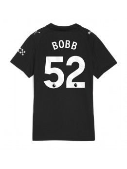 Zenske Futbalové oblečenie Manchester City Oscar Bobb #52 2025-26 Krátky Rukáv - Preč